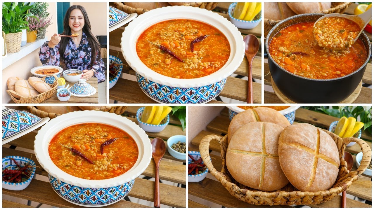 شهوة اليوم🥰شربة برغل أوبرغل جاري مدبش لكلو منفعة وبنة مع خبز سميد مبسس نودكم ولانشهيكم لازم تجربوهم😋