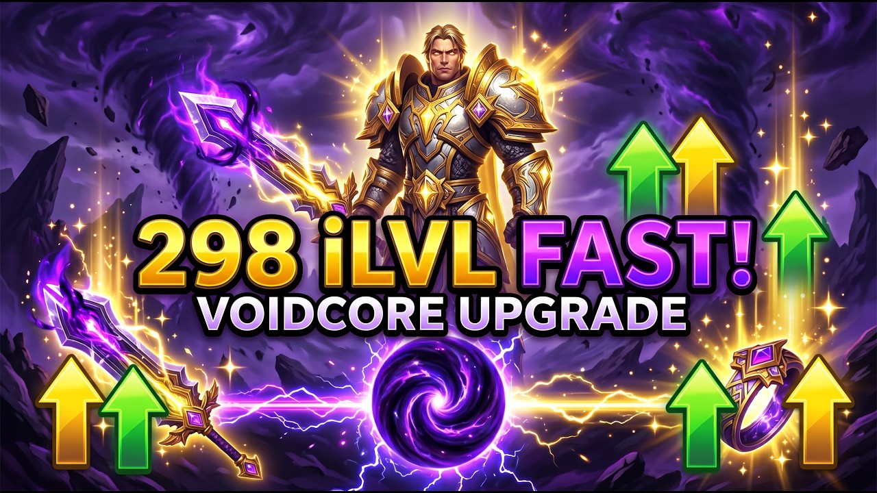 Как получить экипировку 298 уровня в WoW Midnight | Гайд по осколкам и ядрам Пустоты