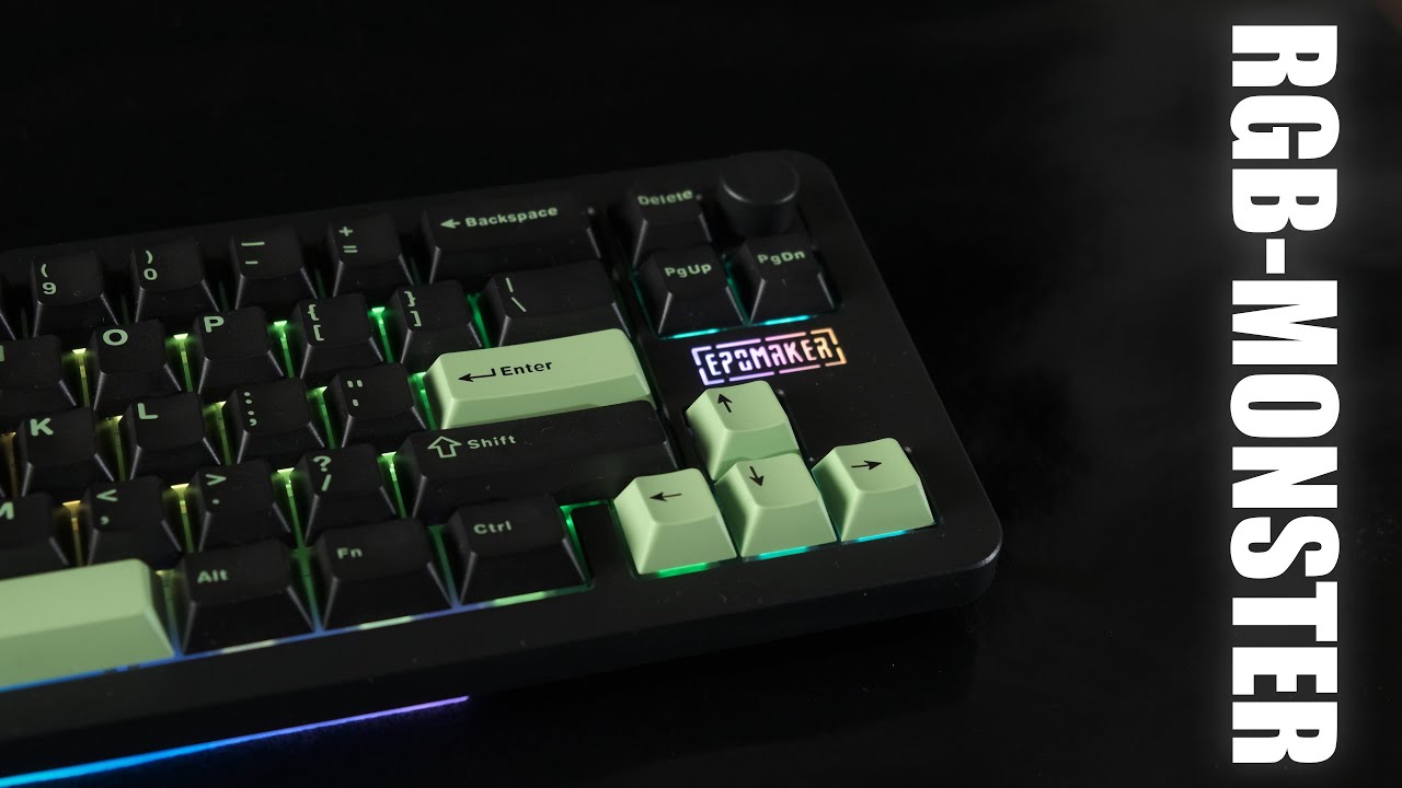 Diese Gaming-Tastatur hat EIN interessantes Feature | Epomaker Galaxy68