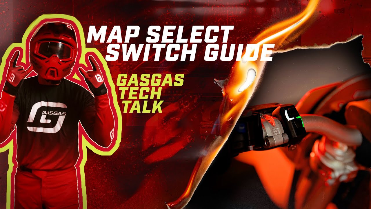 GASGAS Tech Talk - Choosing the right map: GASGAS offroad motorcycle map select switch guide