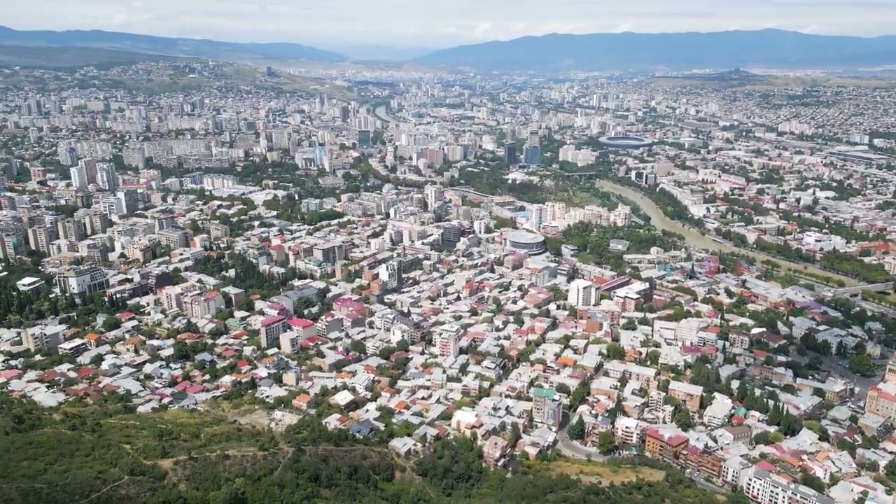 Tbilisi Georgia Mtatsminda Park 1.08.2024