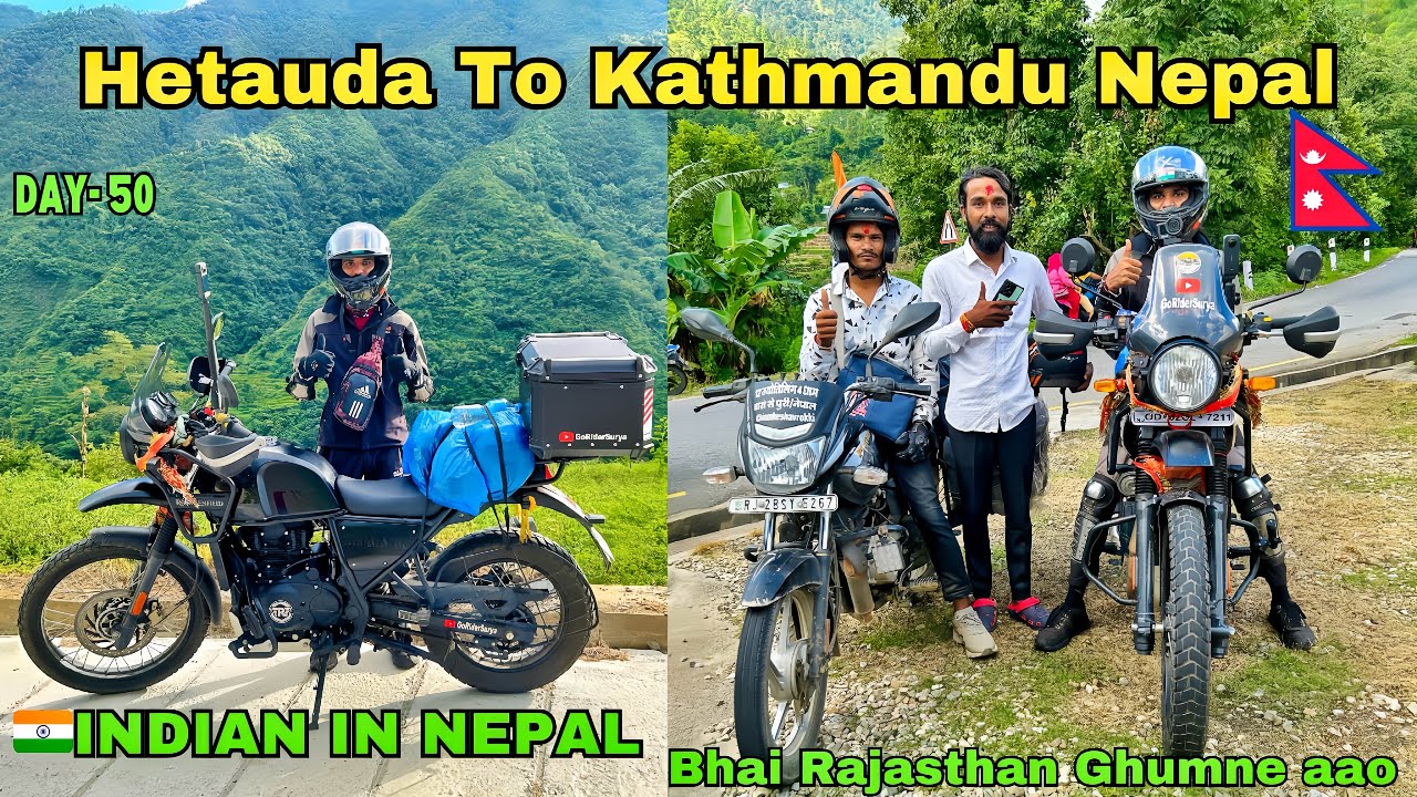 Day 50/90 : Journey From Hetauda To Kathmandu Nepal| Exploring Nepal🇳🇵| Solo Travel