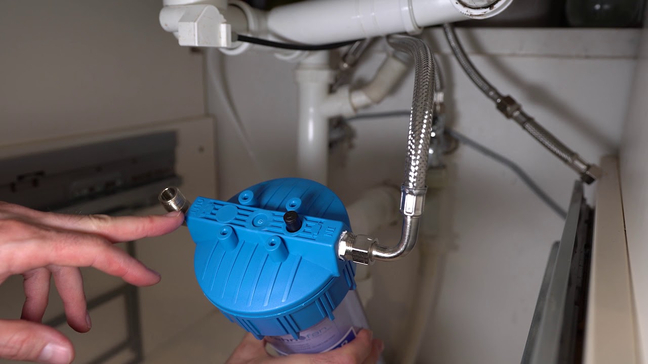 Montaža filtra: Mikrobiološki filter za vodo MAF, Tehnofan filtri za vodo