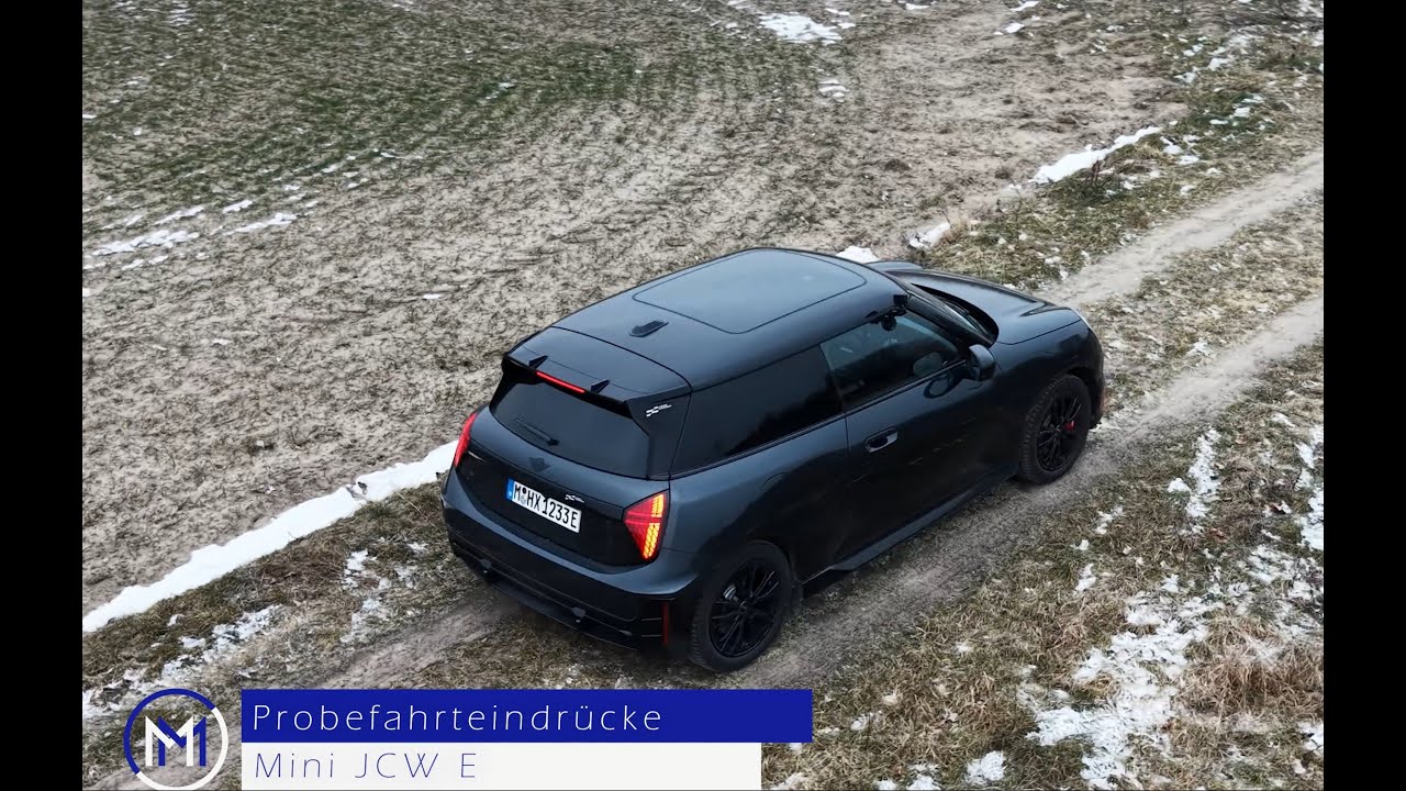 Probefahrteindrücke mit dem Mini John Cooper Works E - ein hoppeliges Fahrerlebnis