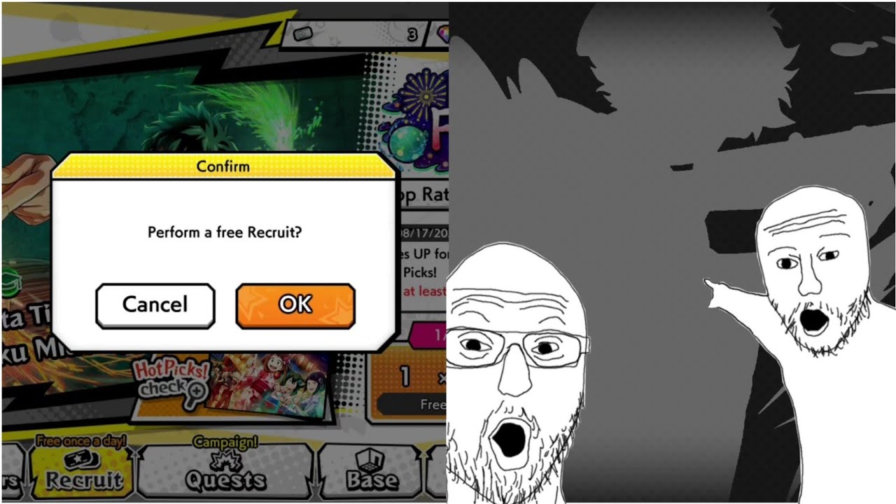 UR character ! Summer festival recruit | MHUI