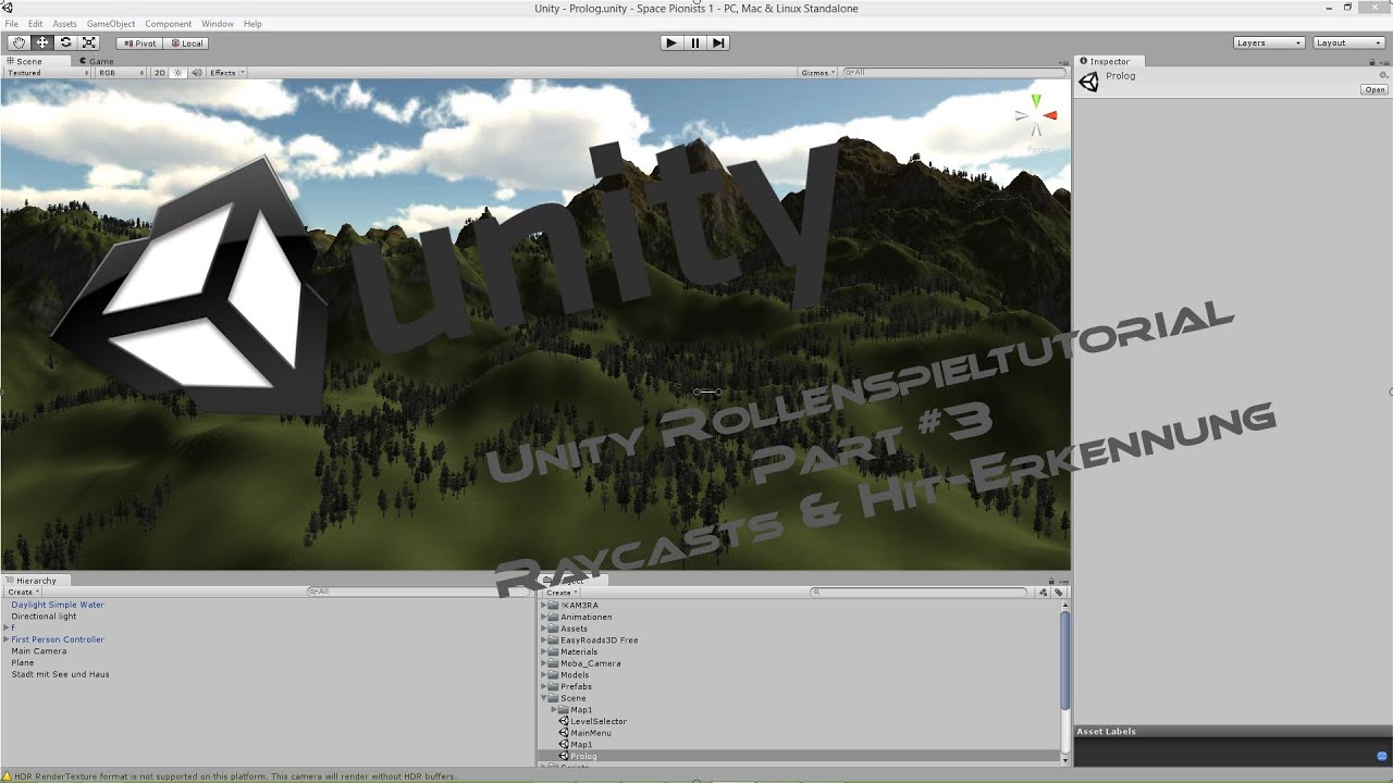 Unity 3D Rollenspiel Tutorial #3 Raycasts & Hit-Erkennung