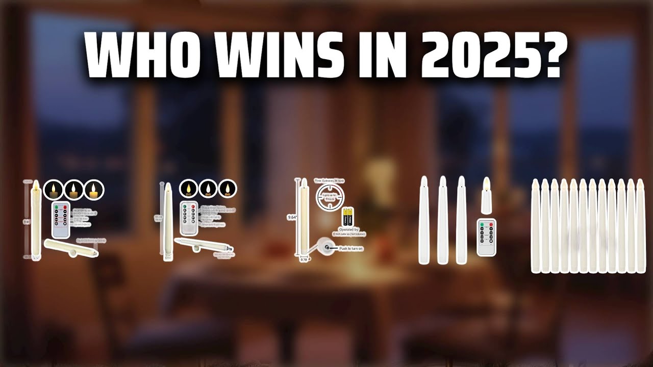 The Top 5 Best Battery Taper Candles in 2025 - Must Watch Before Buying!