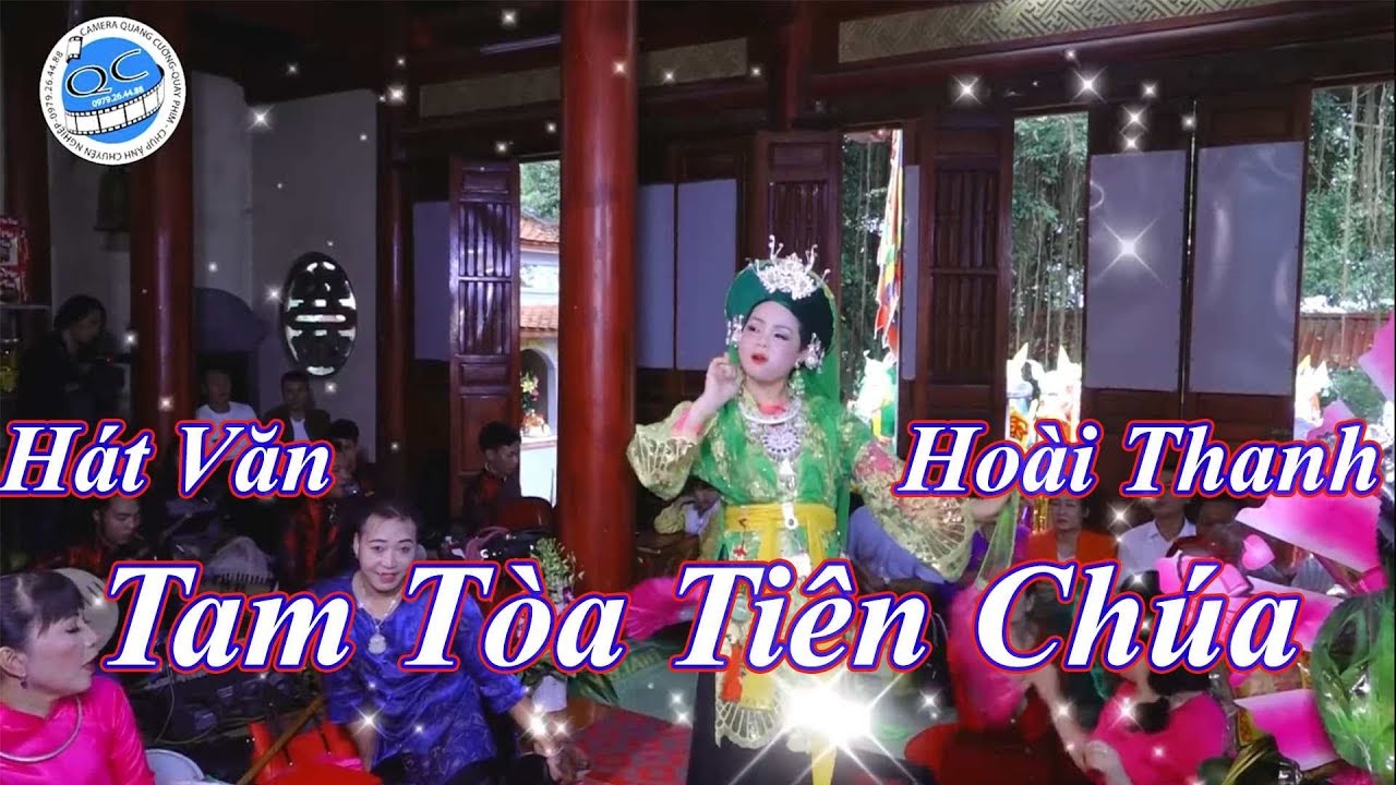 hát văn hoài thanh , tam vị chúa mường