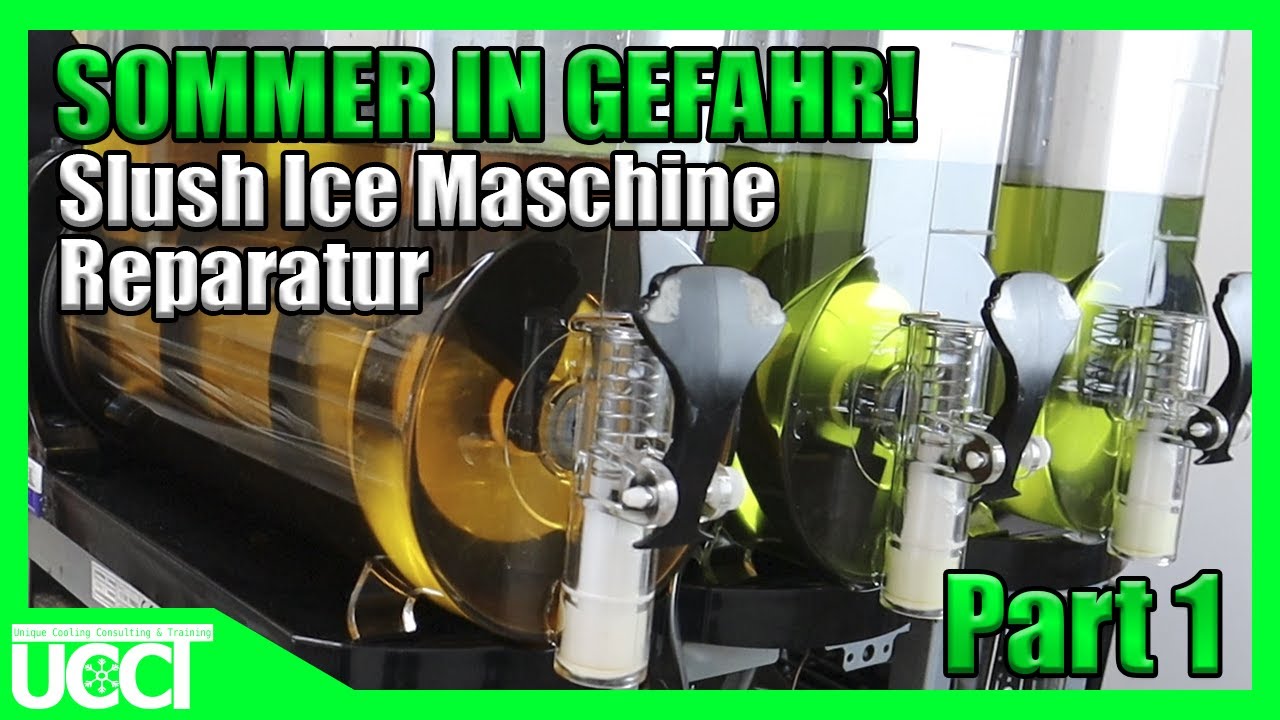 DER SOMMER IST IN GEFAHR! - Wir Reparieren eine Slush Ice Maschine! - PART 1