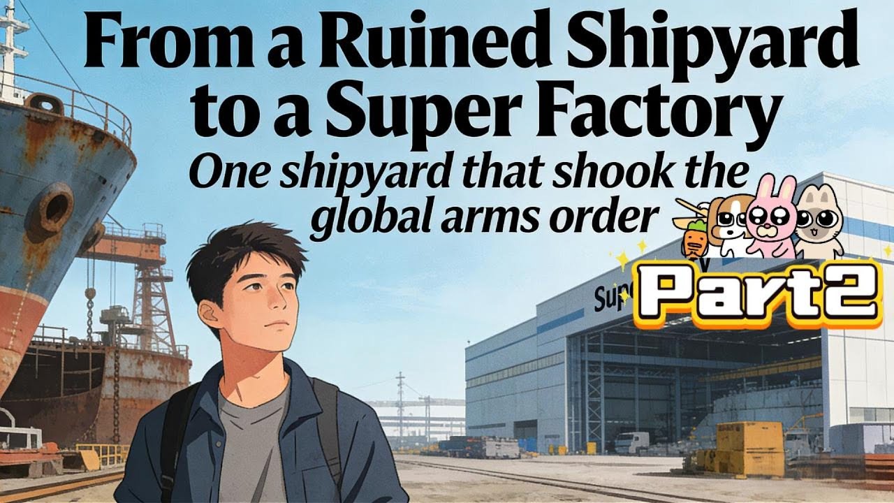 From a Ruined Shipyard to a Super Factory#scifistory  #mindbendingscifi