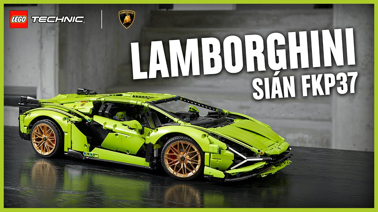 Idealna replika Lamborghini Si&aacute;n FKP 37 | LEGO Technic