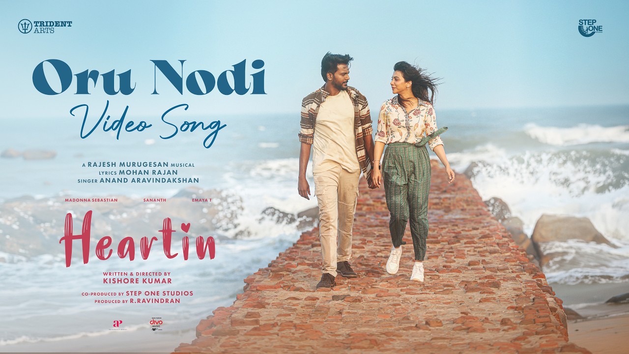 Oru Nodi Video Song | Sananth | Madonna Sebastian | Emaya T | Rajesh Murugesan | Kishore Kumar