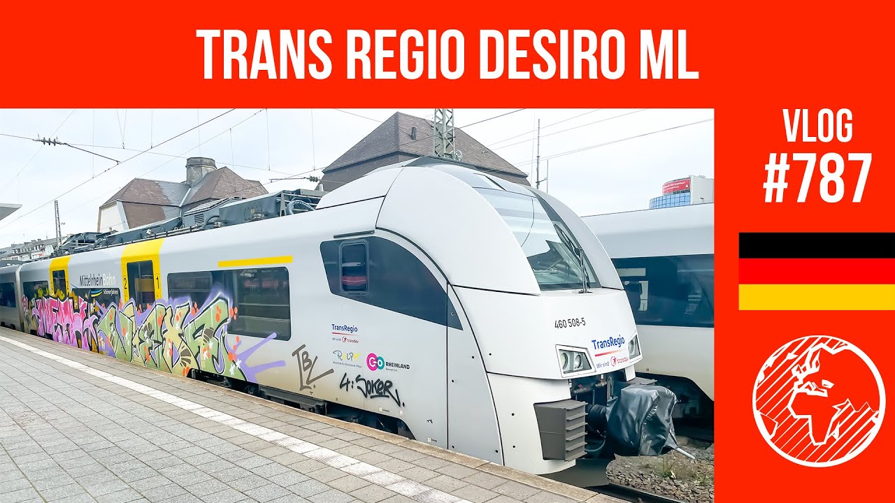 Im Desiro ML von Trans Regio nach Koblenz | TripReport (1. Klasse) | Vlog 787
