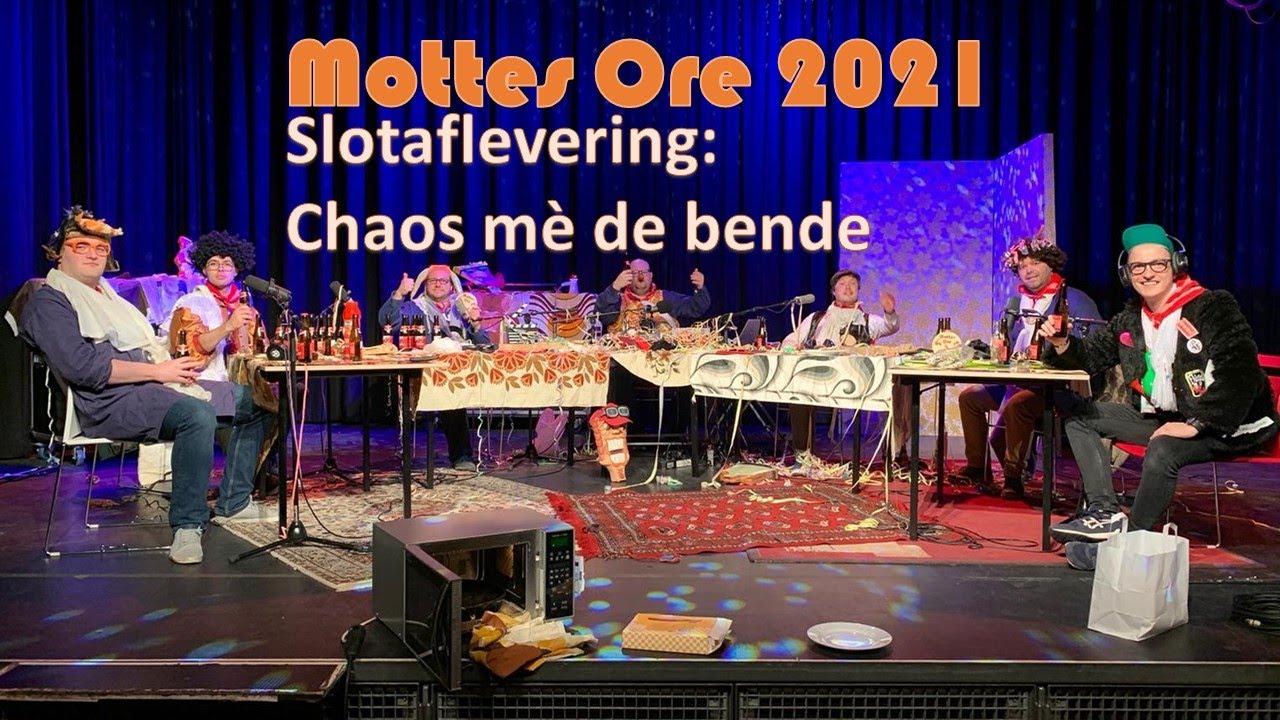 Mottes Ore 2021 afl. 11 - Chaos mè de bende | Vastenavend Talkshow | Krabbegat