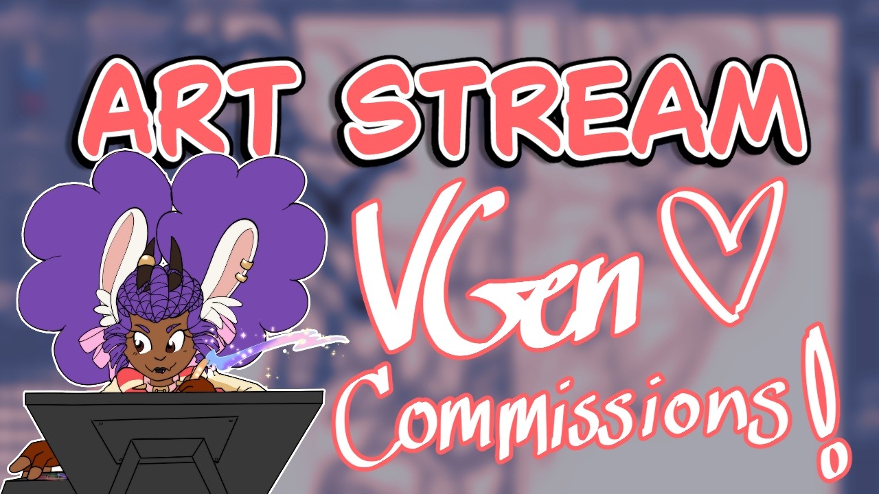 Art Stream | VGen Commissions! #pngtuber #art #clipstudiopaint #commission #commissions
