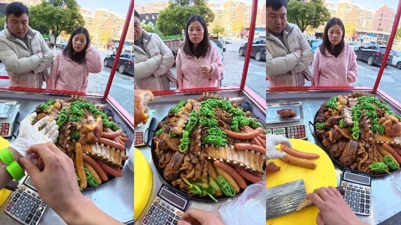 沉浸式带你体验我在江西景德镇卖大锅卤菜的快乐#景德镇美食#瓷都景德镇#卤菜熟食