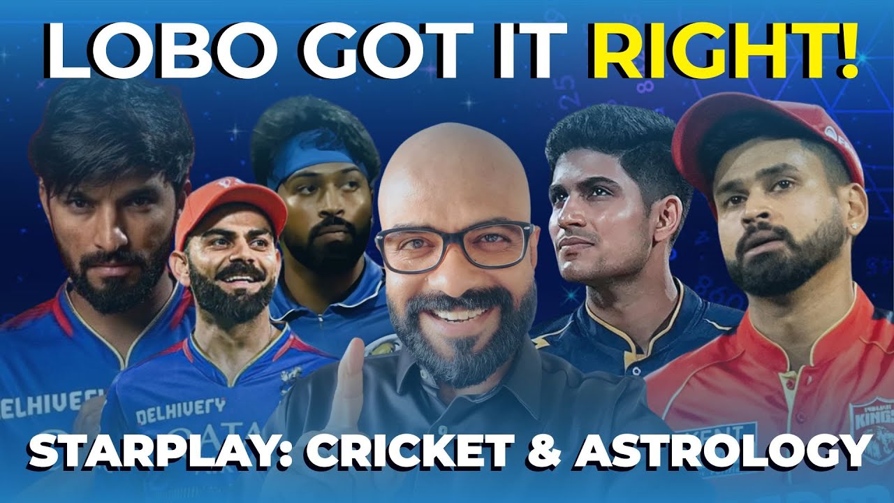 Greenstone Lobo Got It Right AGAIN! 🔮 | IPL 2025 Predictions Recap | Starplay: Cricket & Astrology