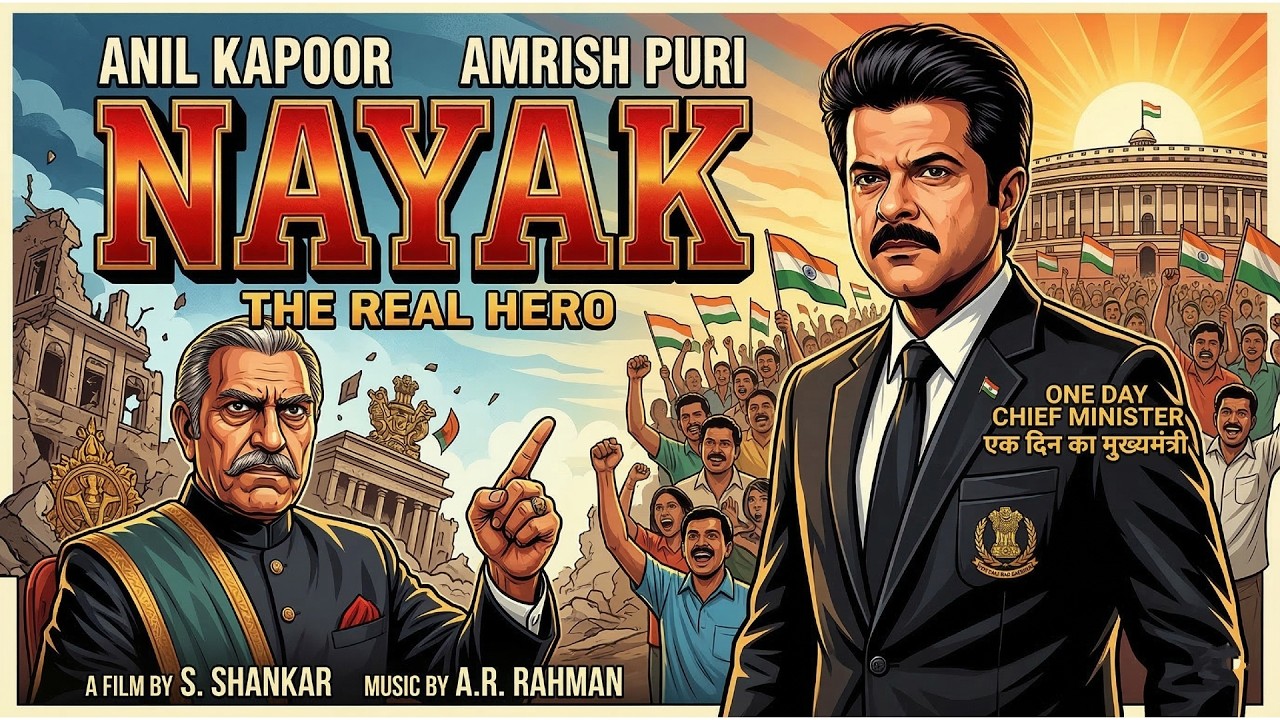 Nayak - नायक (2001) Full Movie 🔥 Anil Kapoor, Amrish Puri 🔥 Paresh Rawal, Rani Mukherjee