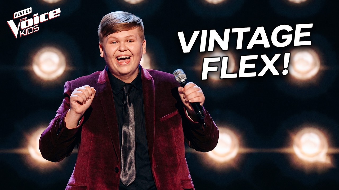 14-Year-Old with a Voice of 40-Year-Old Man! | The Voice Kids