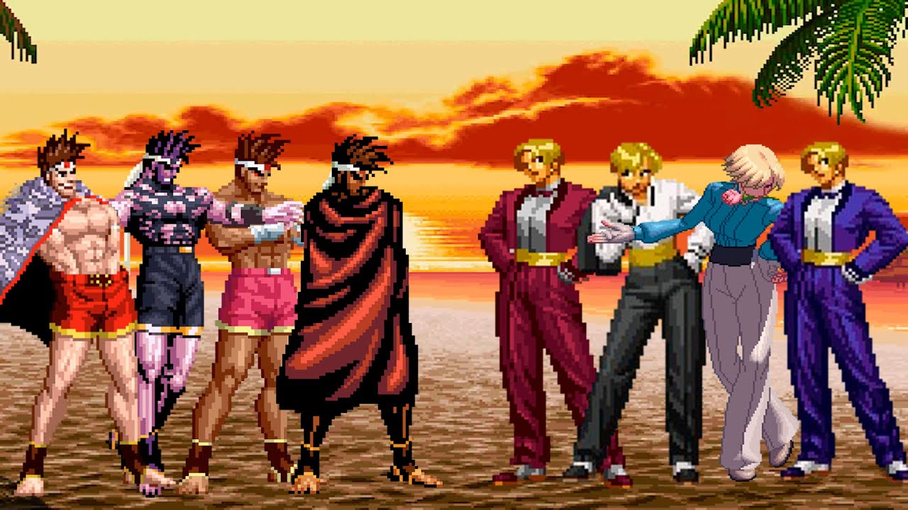 [KOF Mugen] Joe Higashi Team vs King Team