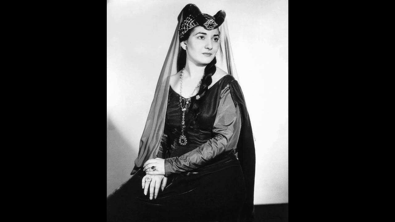 Maria Callas sings D'amor sull'ali rosee...Miserere d'un'alma (Napoli,1951)