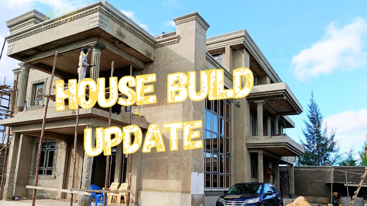 Building in Kenya| Part 14: Working on the floors in preparation for tilling| Floor Screeding|
