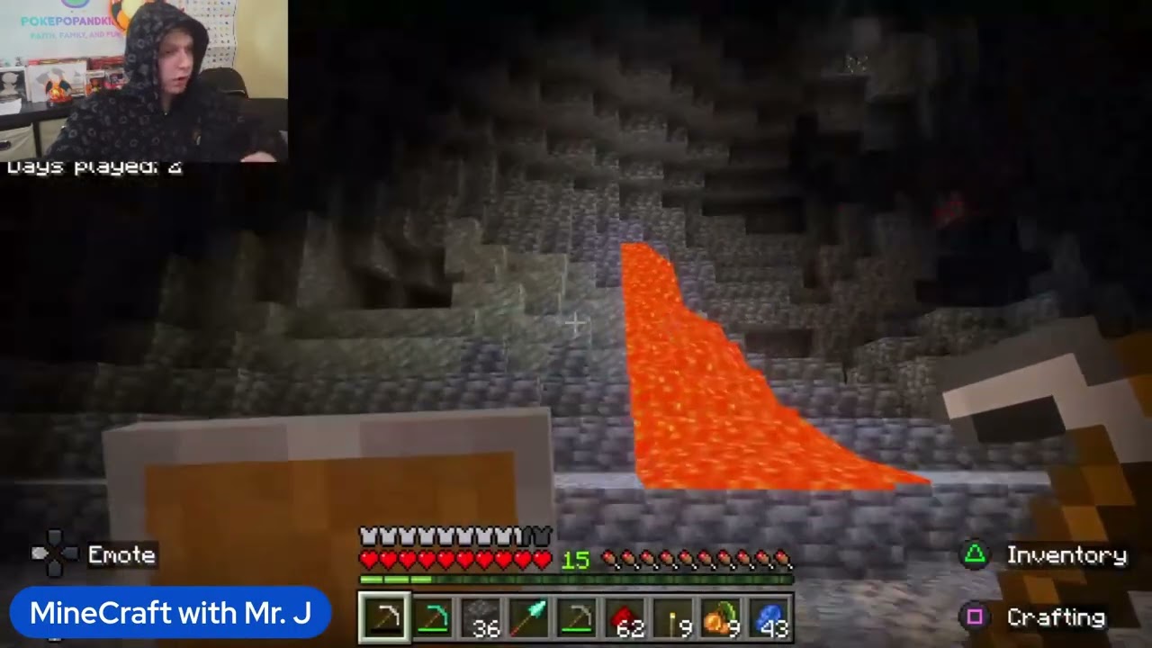MineCraft with Mr. J part 8 #pokepopandkids#faith#fun#family
