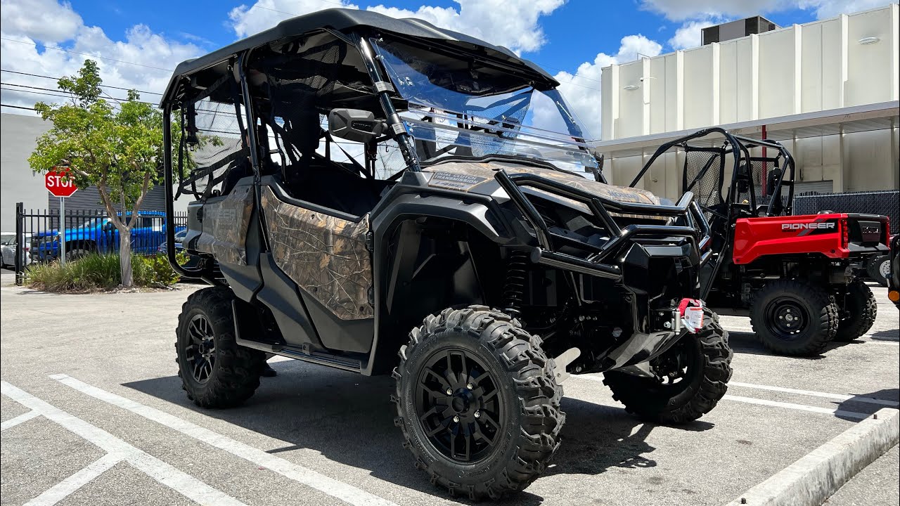 Official review and test drive 2022 Honda Pioneer 1000-5 forest edition with accessories