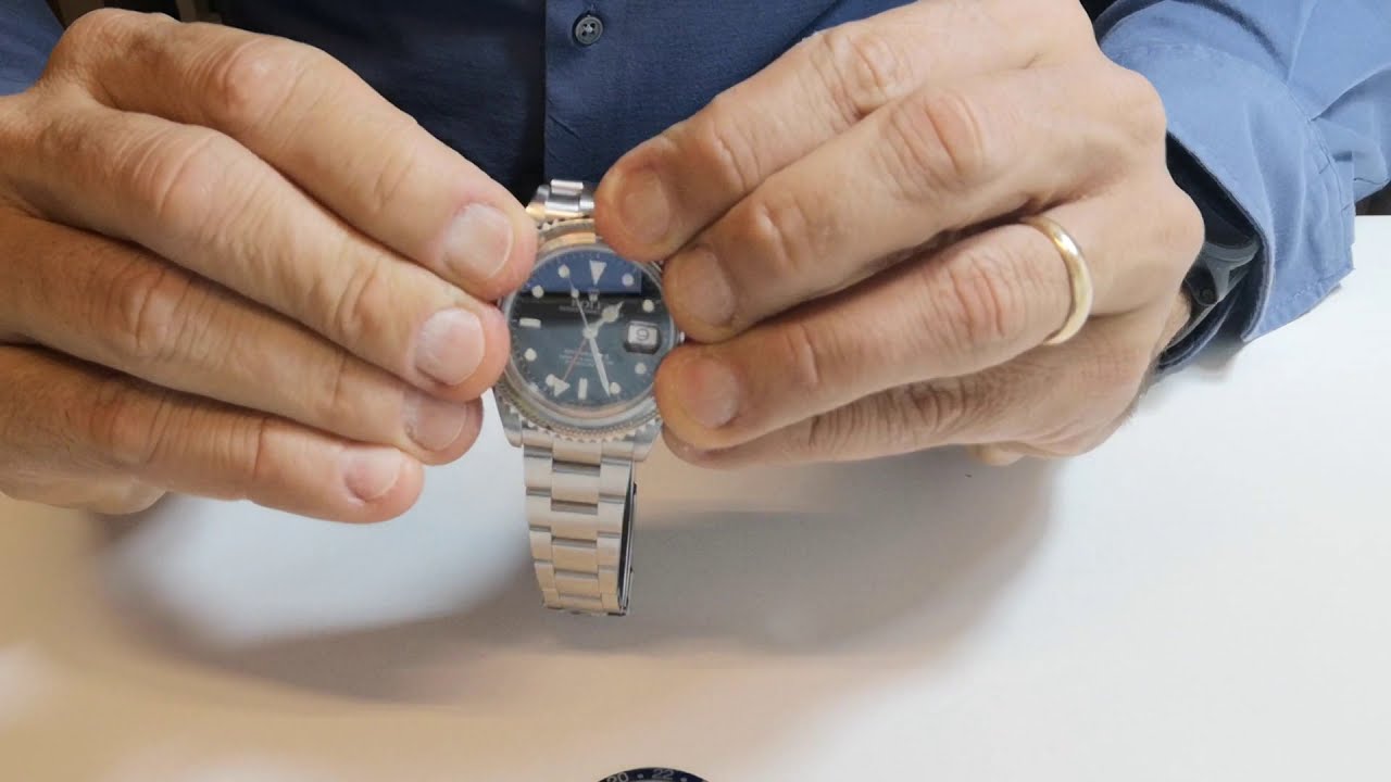 Cambiare ghiera a un Rolex - How to change a Rolex Bezel