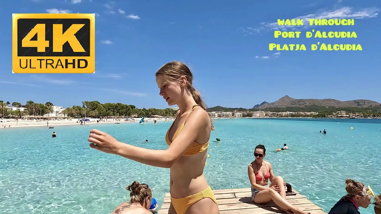 Alcudia, Mallorca 4K June 2022