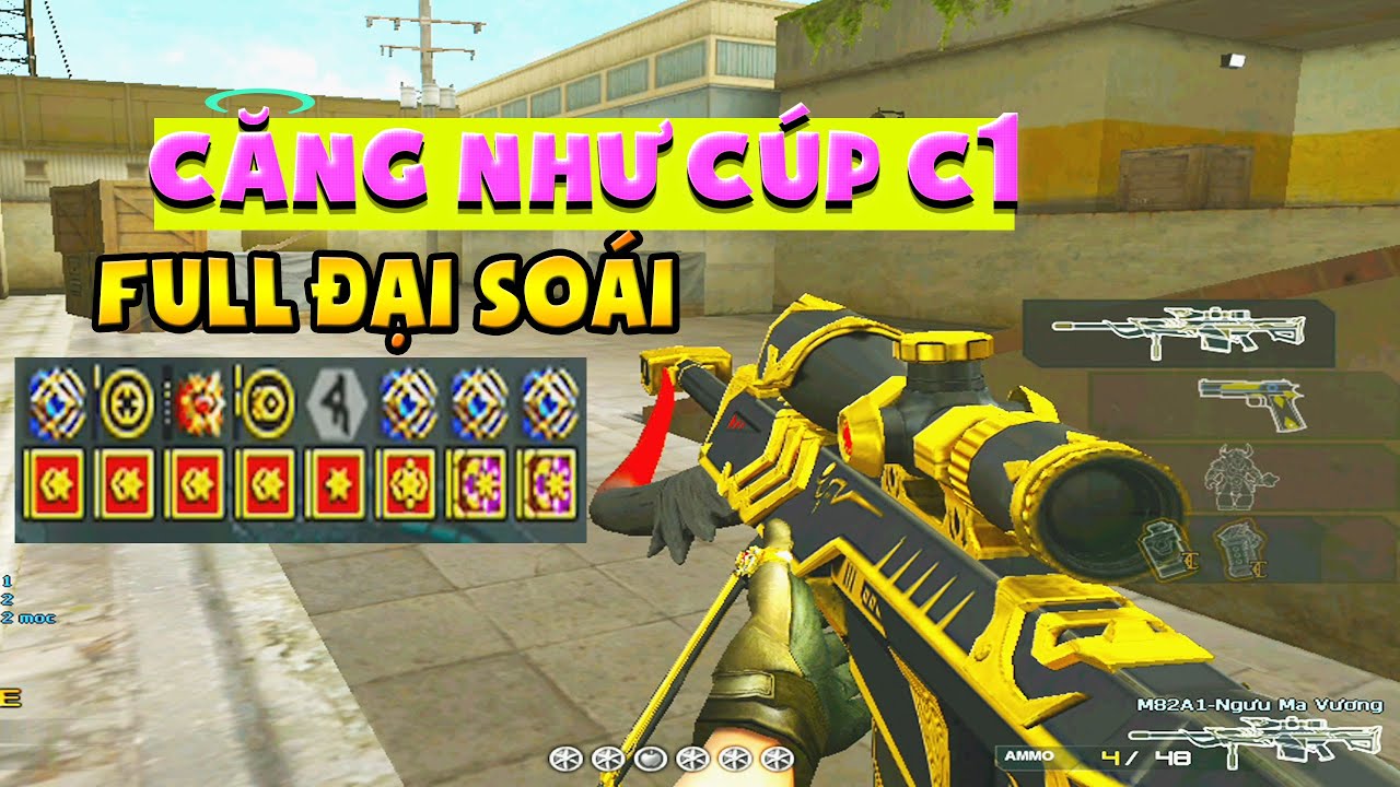 Bình luận Đột Kích - Trận đấu căng như Cup C1 - Khi phải đối đầu team Full Đại Soái đỏ rưc - Tú Lê