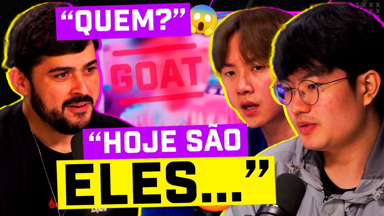GOAT na LOUD?! COREANOS revelam SEUS RIVAIS BRASILEIROS!