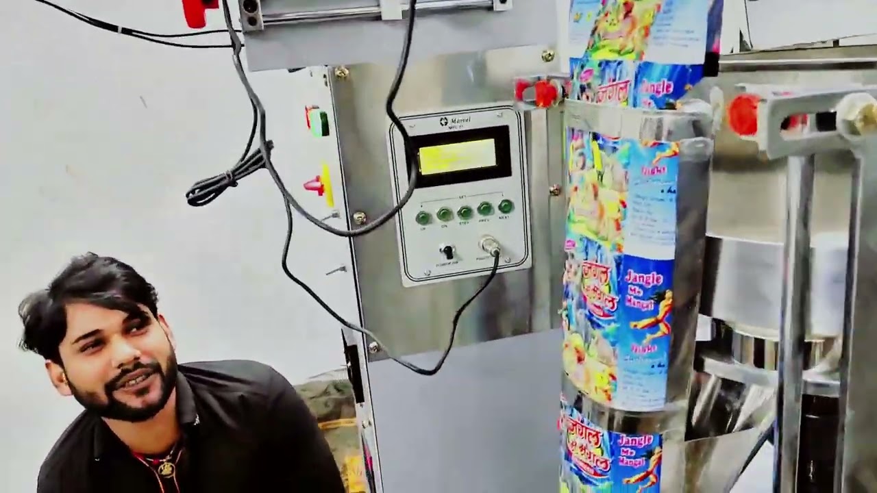 अब आ गई आपके सामने सबसे सस्ती Pouch Packaging Machine, full Pneumatic Packaging Machine