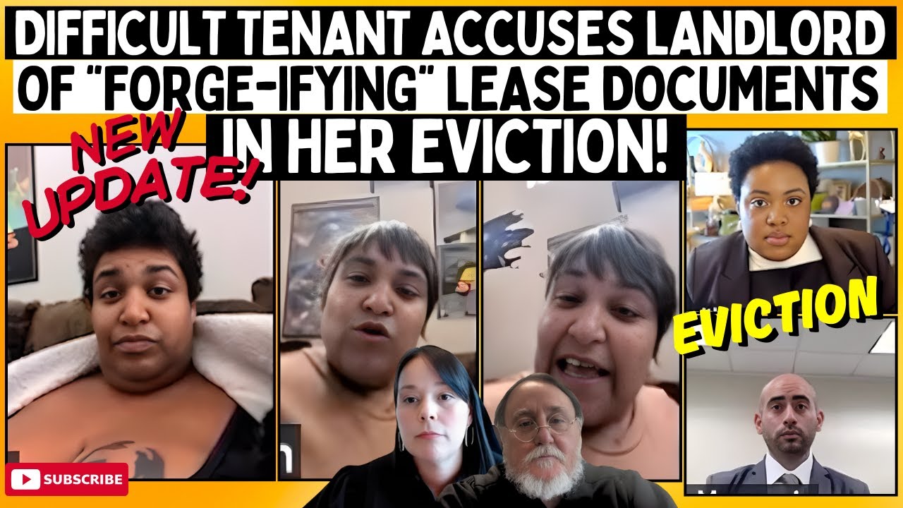 Difficult Tenant Accuses Landlord Of “Forge-ifying” Lease Documents In Her Eviction! (NEW UPDATE)