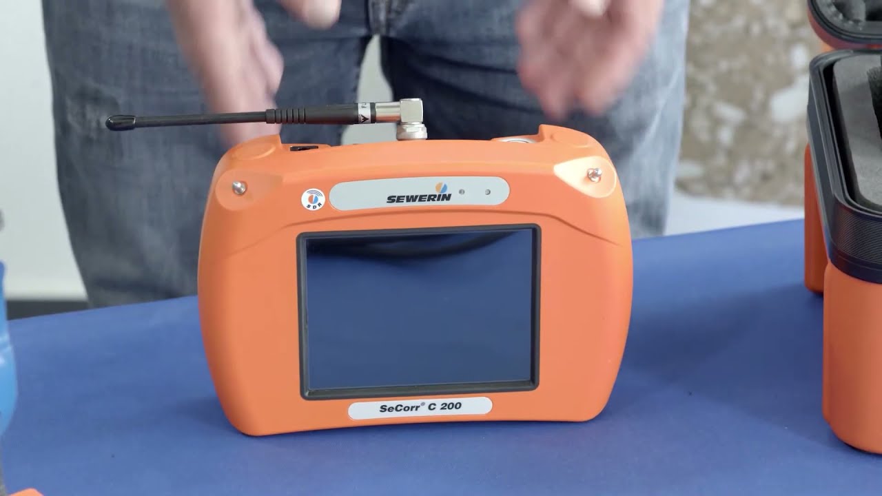 SeCorr® C 200: Localisation de fuites par corrélation - Unboxing