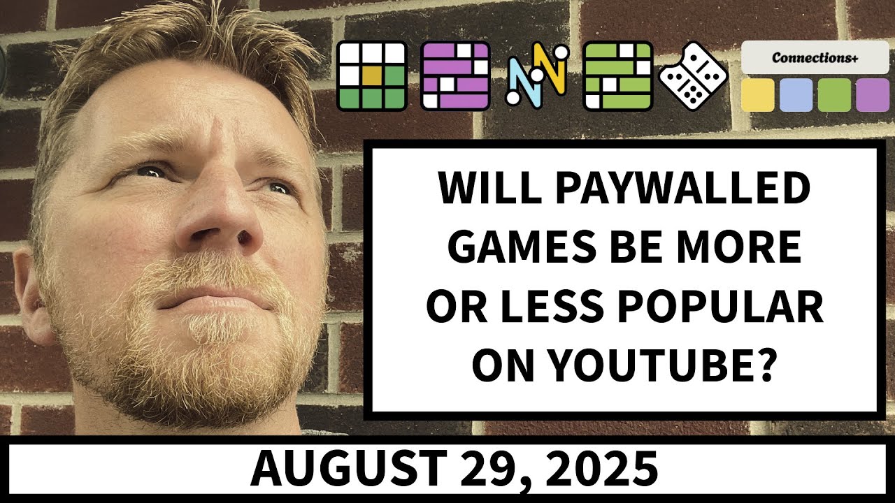 Adam Plays the NYT Games and Custom Connections for August 29