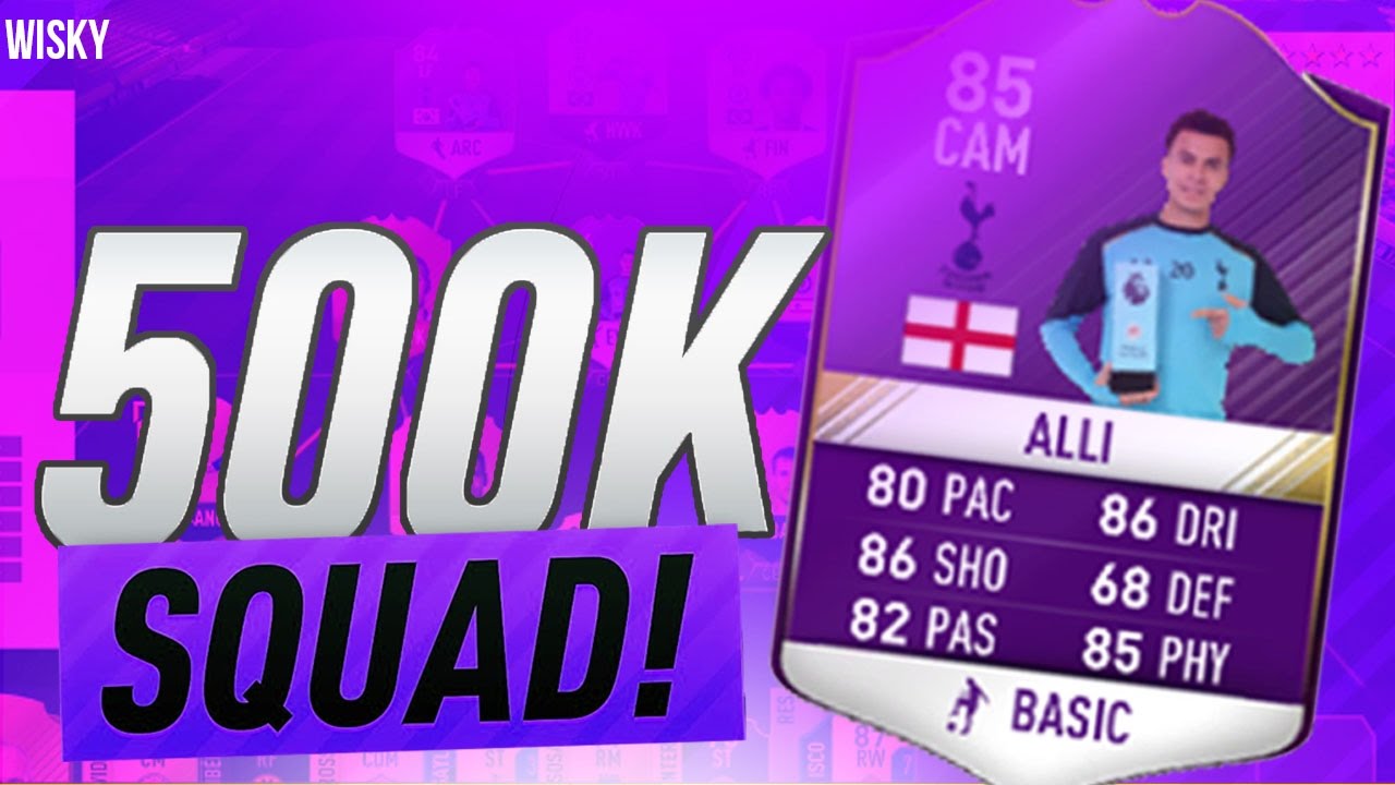 500K INSANE SQUAD BUILDER FIFA 17!