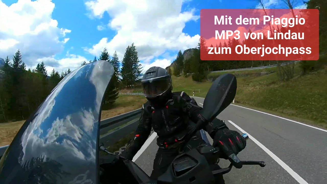 Mit dem Piaggio MP3 zur Deutschen Alpenstra&szlig;e &ndash; Teil 2