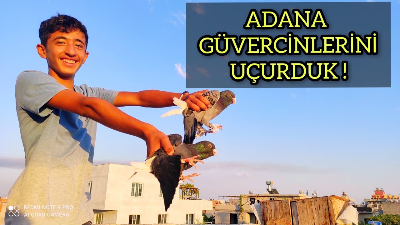 ADANA GÜVERCİNLERİNİ UÇURDUK !