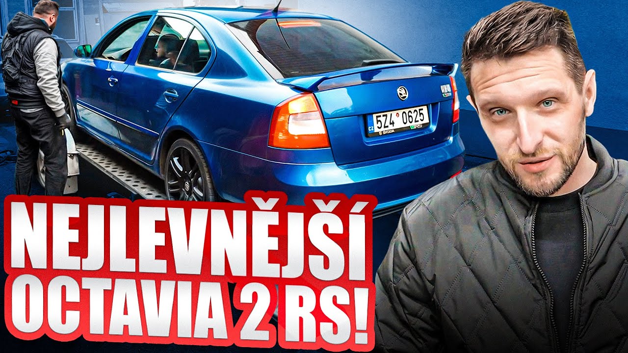 Koupili jsme NEJLEVNĚJŠÍ OCTAVII RS 2. generace z internetu… byla to chyba?!