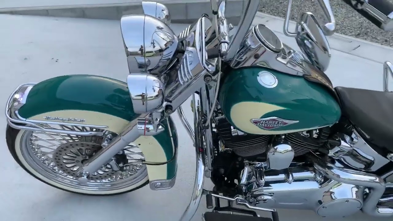 flstc ソフテイルヘリテイジクラシック　TC96 ツインカム　フルカスタム　チョロスタイル