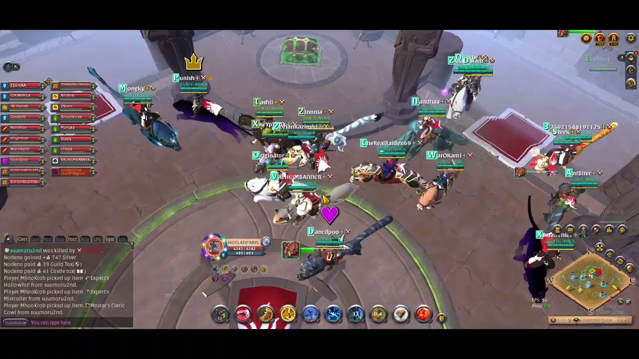 POLE HAMMER POV I CASTLE CONTENT I 25 MAN VS 40+ (WE STILL FIGHT ANY WAY)