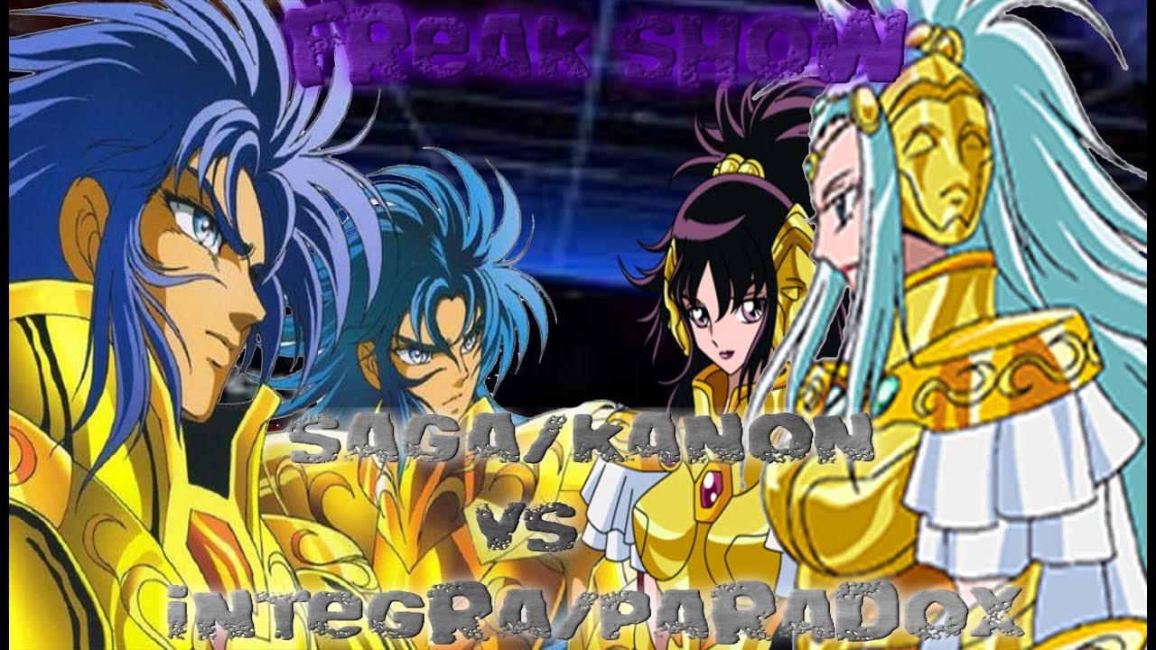 choque dimensional!/saga y kanon vs integra y paradox
