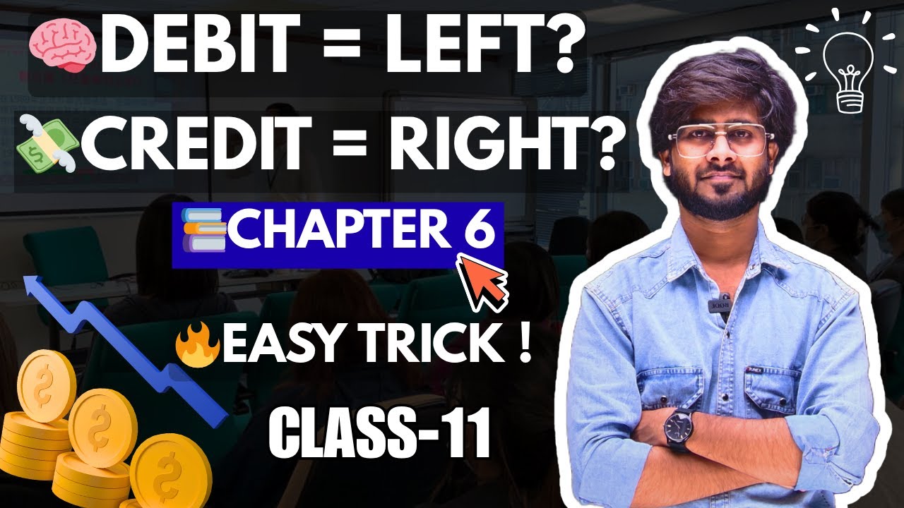 5 MOST Important Questions – Rules of Debit & Credit | Class 11 Accountancy by Rohit Sir