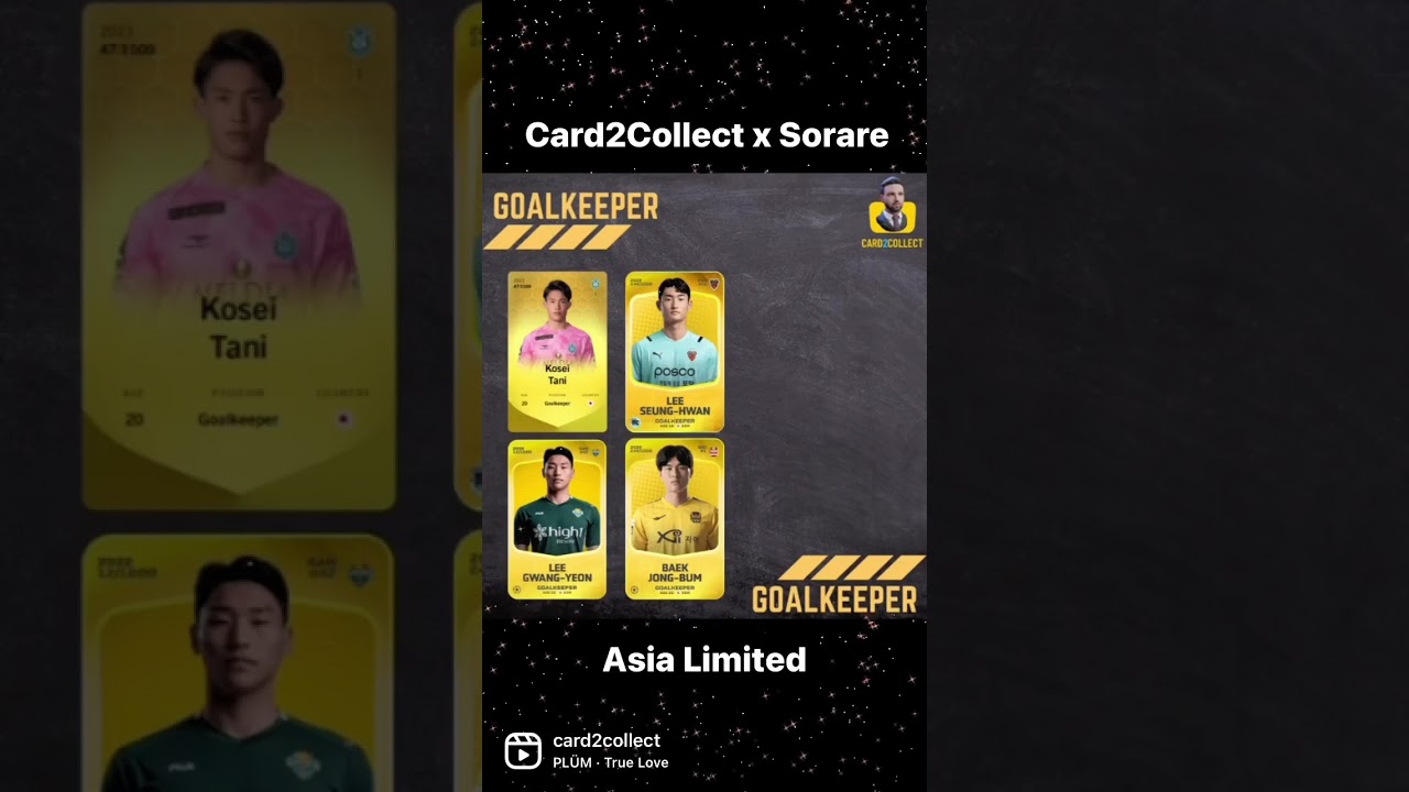 My current #sorare Asian squad