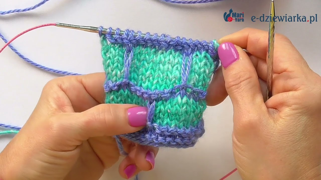 Wzór plastra miodu - 115 odc. e-dziewiarka TV