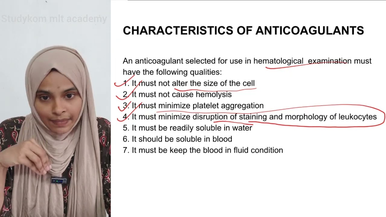 Anticoagulant | Junior lab assistant | DME | 