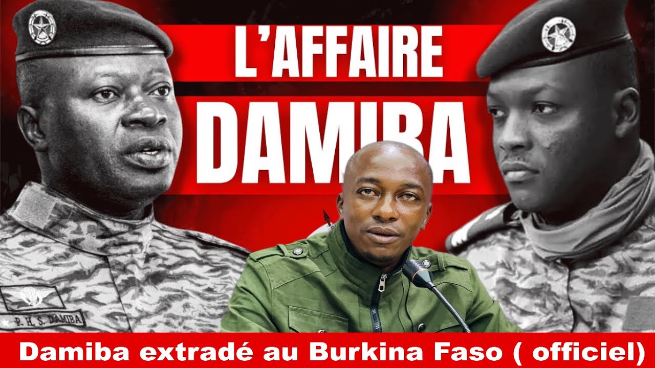 C'est officiel, Damiba extradé au Burkina Faso