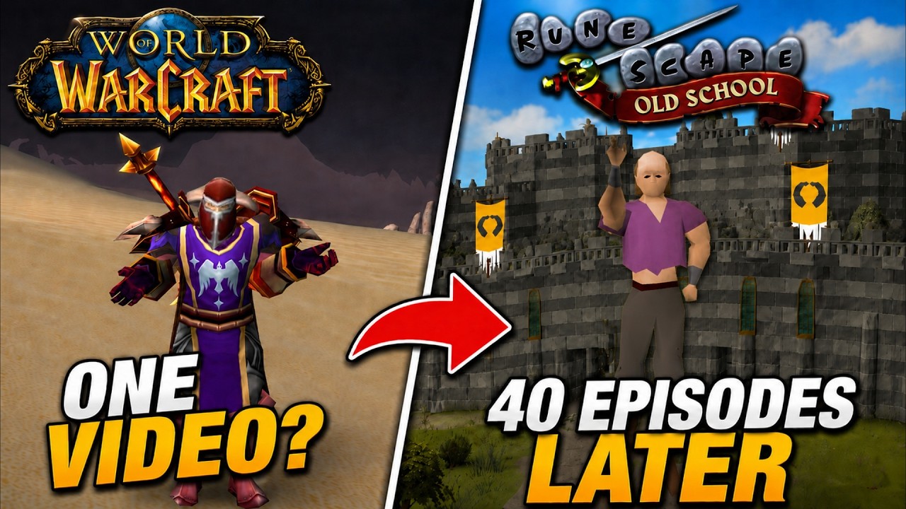 Почему OSRS затянула меня после 20 лет в World of Warcraft