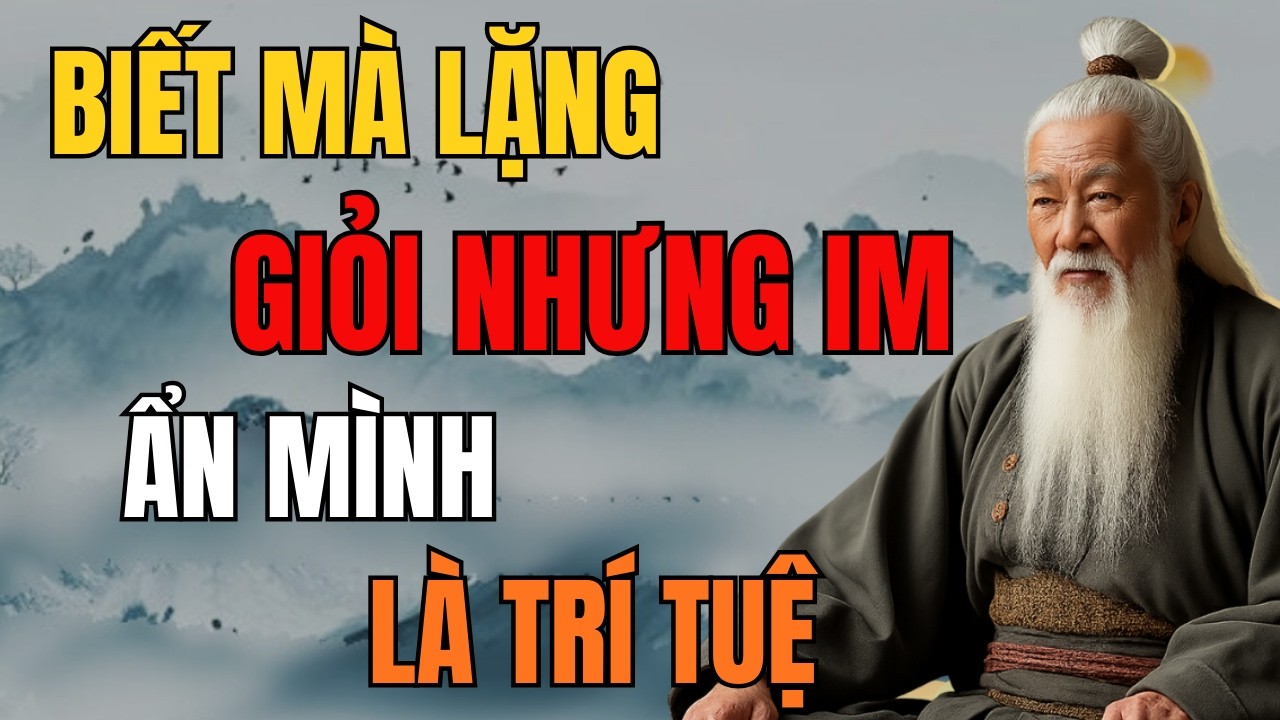 CỔ NHÂN DẠY Càng Tài Giỏi Càng Khiêm Tốn Và Lặng Thầm | Tinh Hoa Cổ Nhân